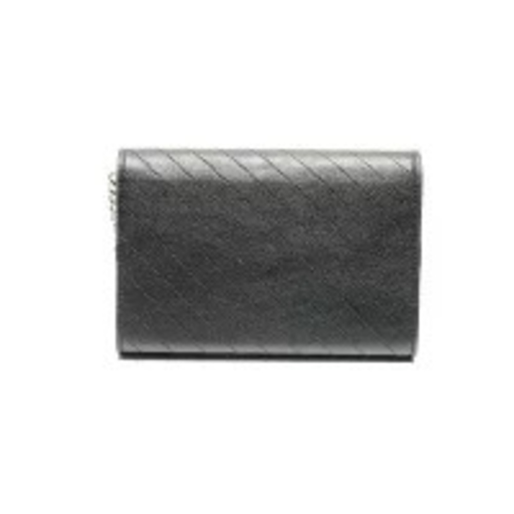 Gucci Leather Blondie Chain Shoulder Bag Navy Blue - Picture 3 of 13